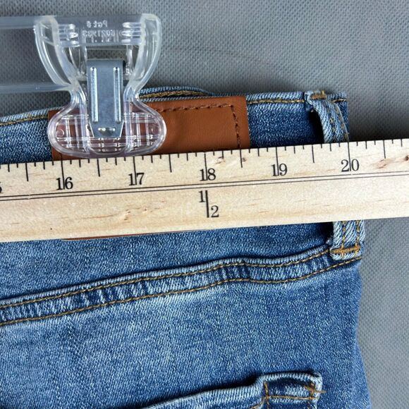 Lucky Brand Men's Mid Rise Slim Denim Blue Jeans 40/30 Straight 5-Pocket Design - Picture 7 of 9